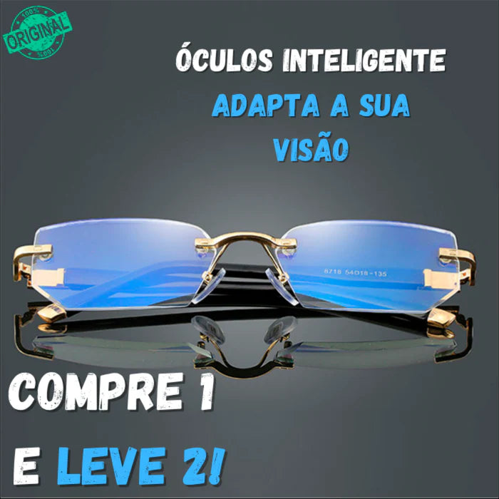 Óculos de Grau Inteligente Adaptável TR90 + Brinde Exclusivo [Compre 1 Leve 2]