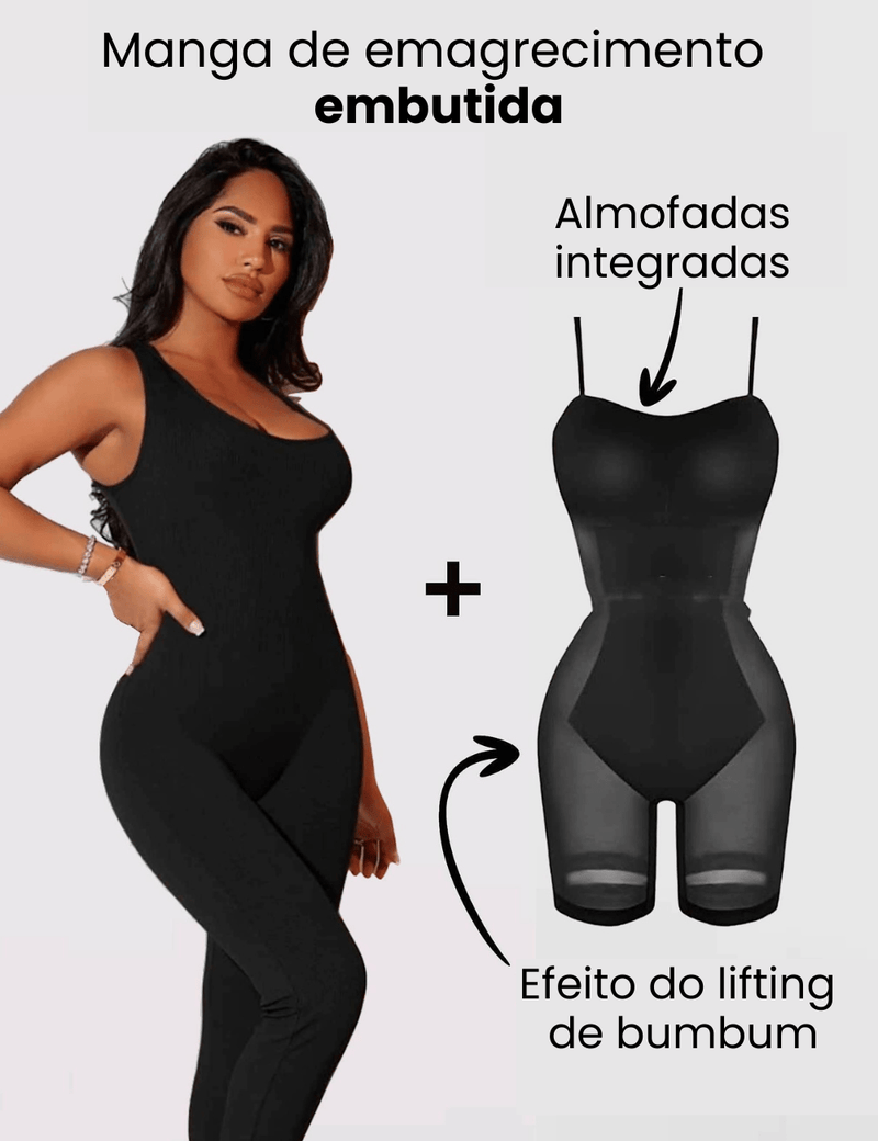 Macacão Slim - Shapewear S