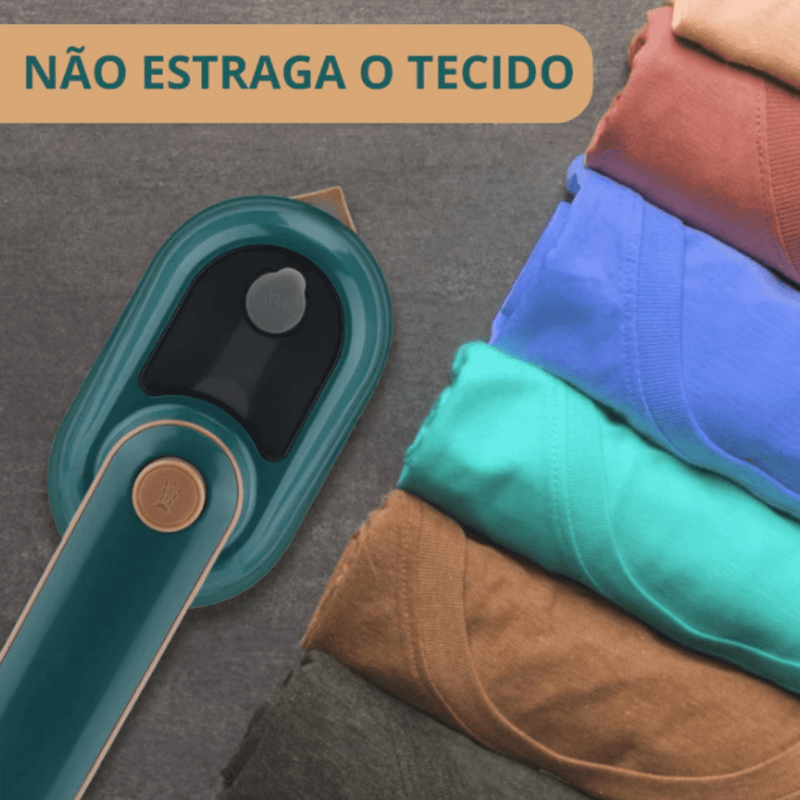 Ferro Portátil | Mini Ferro com Vaporizador