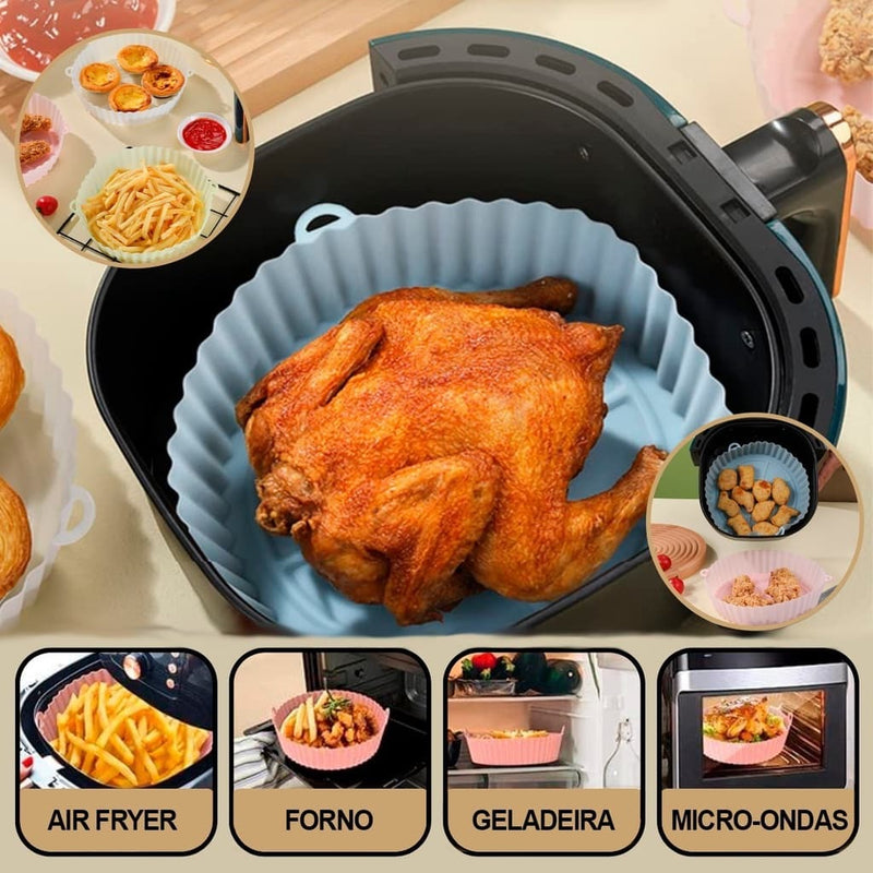 [Pague 3 e Leve 5] Forma de Silicone para AirFryer G