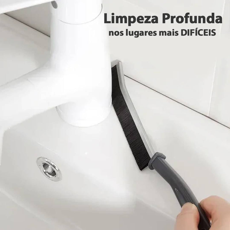 Escova LimpMax - Tenha Cantos Impecáveis e Brilhantes [Compre 1 Leve 3]