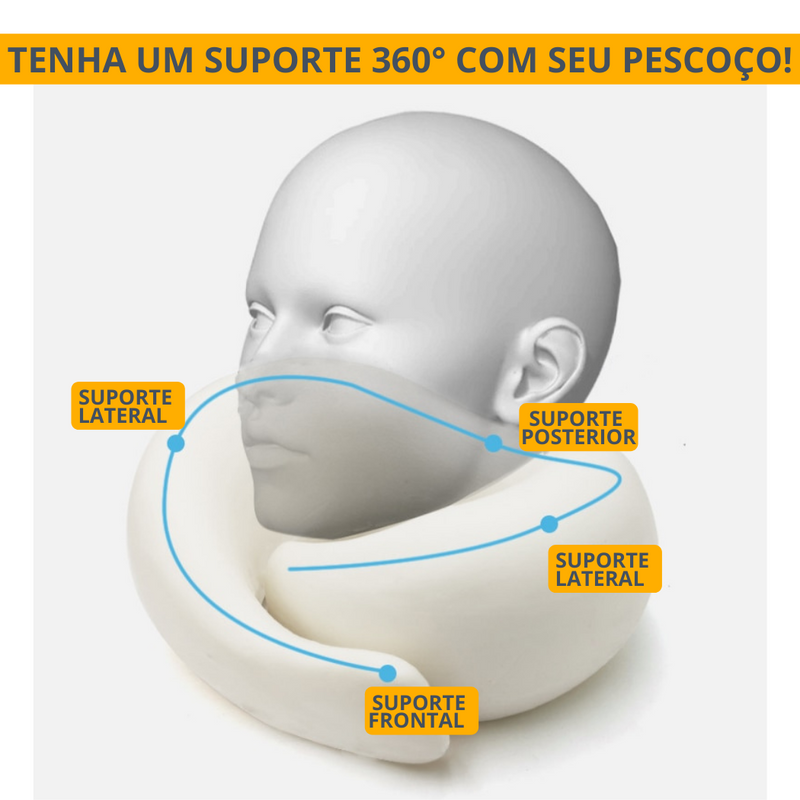 Almofada para Pescoço Neck + Brinde