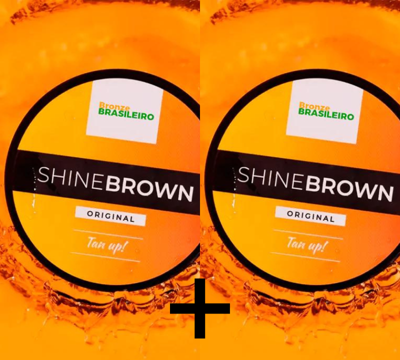 Gel Bronzeador Shine Brown 100g - Bronzeador Natural