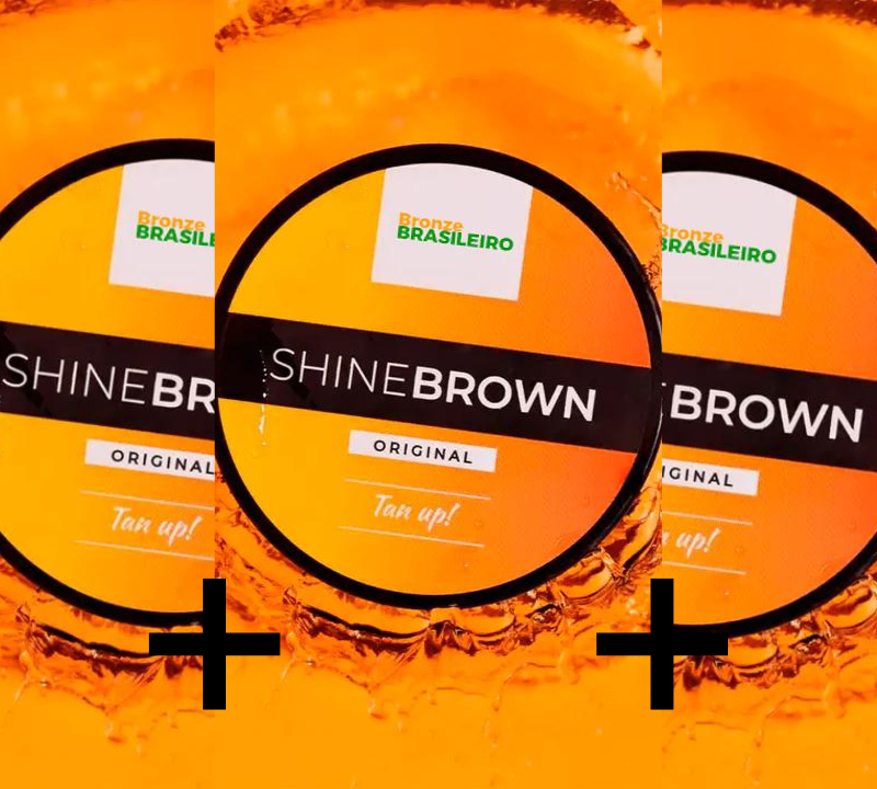 Gel Bronzeador Shine Brown 100g - Bronzeador Natural