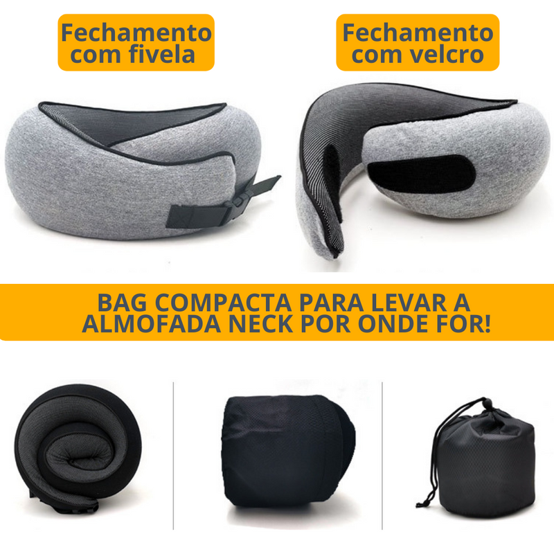 Almofada para Pescoço Neck + Brinde