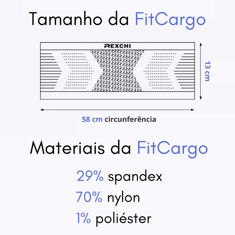 Cinto FitCargo - Seus pertences sempre com você