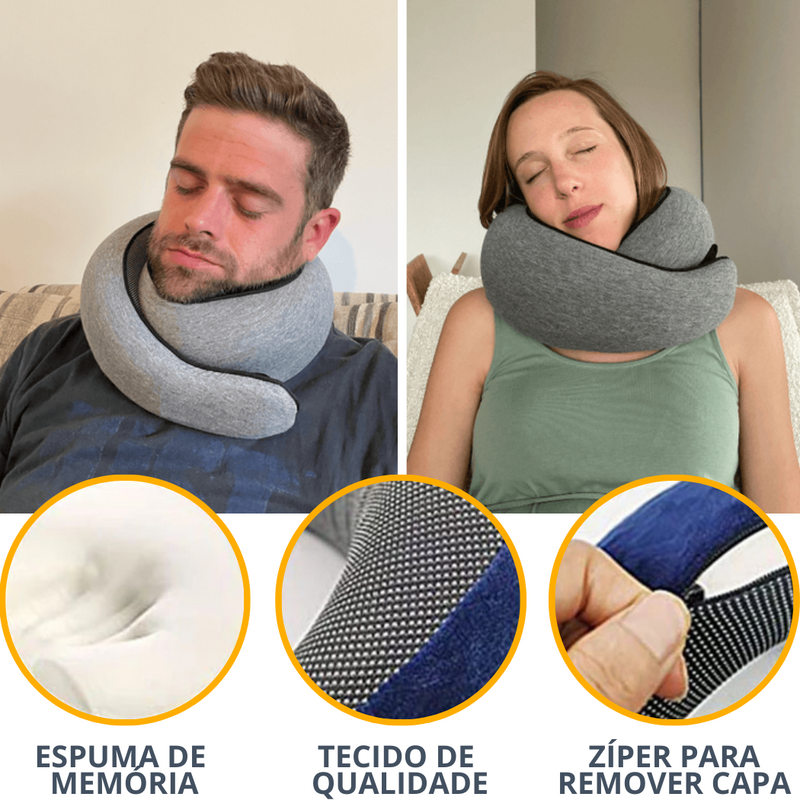 Almofada para Pescoço Neck + Brinde