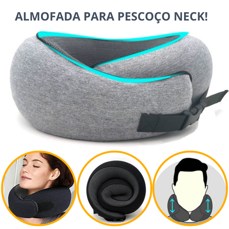 Almofada para Pescoço Neck + Brinde