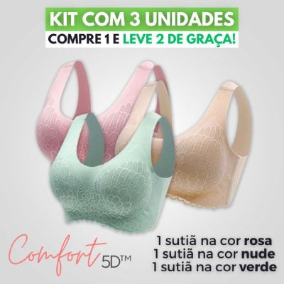 [COMPRE 1 LEVE 3] - Sutiã Up Comfort 5D