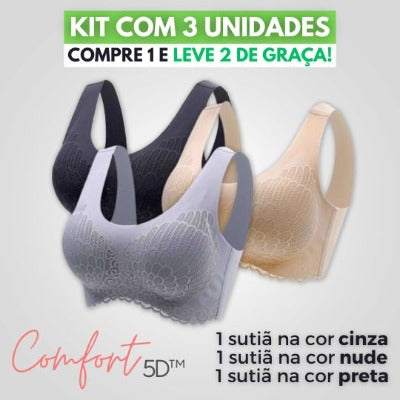 [COMPRE 1 LEVE 3] - Sutiã Up Comfort 5D