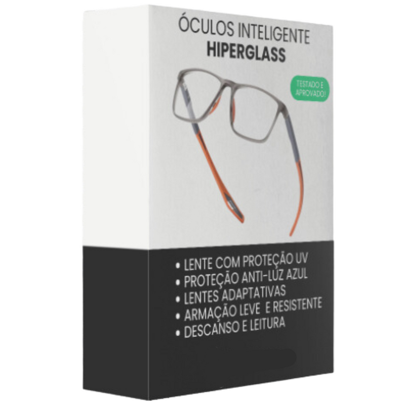 Óculos Inteligente HiperGlass - Anti-Luz Azul + Brinde Exclusivo