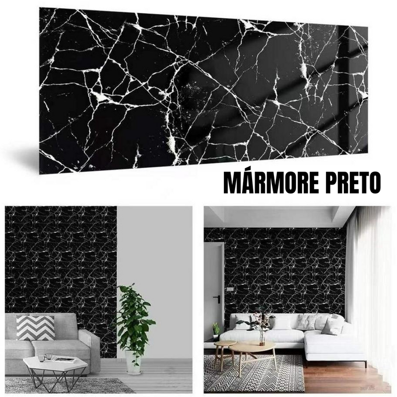 Placa Adesiva 3D de Mármore Resistente e Durável WallpaperPro - PROMOÇÃO VÁLIDA SOMENTE HOJE COM FRETE GRÁTIS!🔥