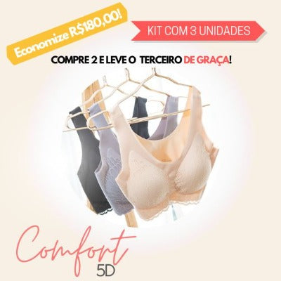 [COMPRE 1 LEVE 3] - Sutiã Up Comfort 5D