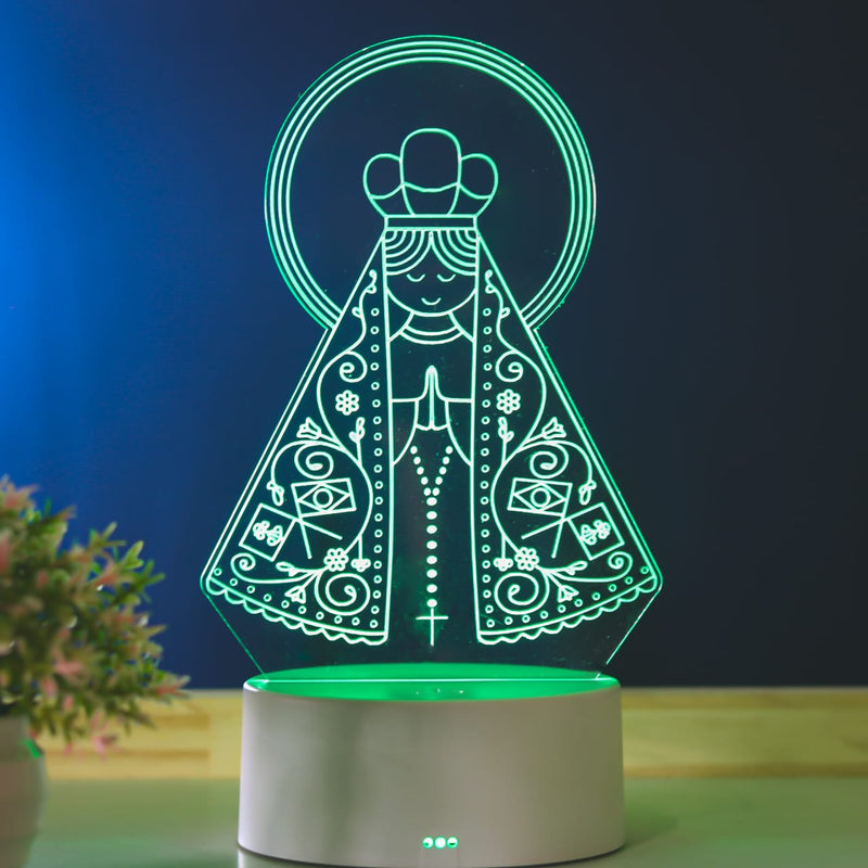 Luminária Led Nossa Senhora Aparecida