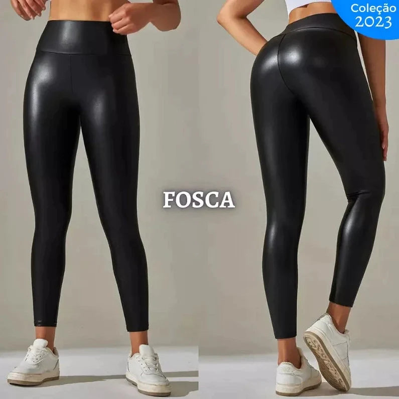 [COMPRE 1 LEVE 2] Calça de Couro Aveludada para o Inverno