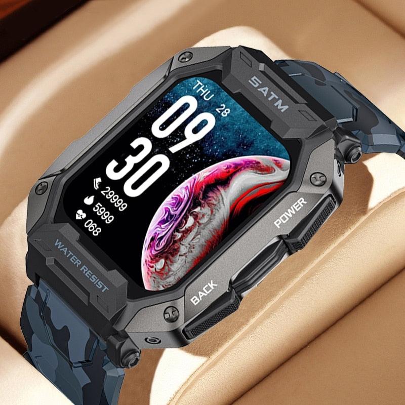 SmartWatch Militar Max Rock Ultra + 2ª Pulseira (Brinde!)